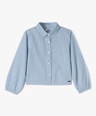 Chemise à rayures pailletées fille - LuluCastagnette vue2 - LULU CASTAGNETTE GEMO FOR GOOD - GEMO