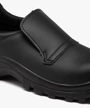 Chaussures de sécurité femme unies à enfiler avec col élastiques vue6 - GEMO (EQUIPT) - GEMO