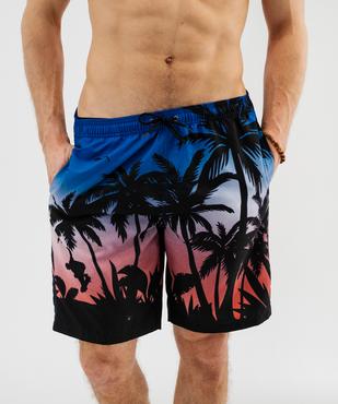 Short de bain imprimé tropical homme vue2 - ROADSIGN D - GEMO