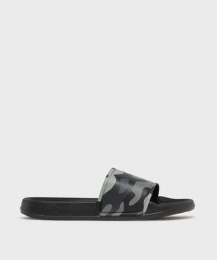 Mules de piscine garçon à bandeau camouflage vue7 - GEMO (PLAGE) - GEMO