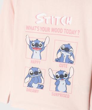 Pyjama en coton avec motifs Stitch fille - Disney vue2 - LILO & STITCH - GEMO