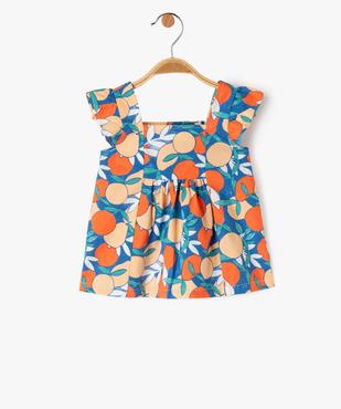 Blouse sans manches imprimée bébé fille vue3 - GEMO(BEBE DEBT) - GEMO
