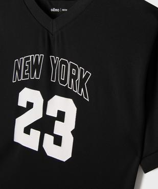 Tee-shirt de sport imprimé à manches courtes fille vue2 - GEMO (JUNIOR) - GEMO