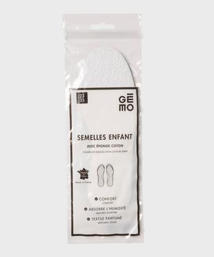 Semelles en latex et coton éponge parfumé enfant vue1 - GEMO(ENTRETIEN) - GEMO