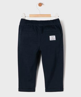 Pantalon chino avec taille ajustable bébé garçon - LuluCastagnette vue3 - LULUCASTAGNETTE - GEMO