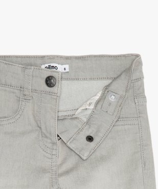 Jean fille coupe skinny en matière extensible vue2 - GEMO (ENFANT) - GEMO
