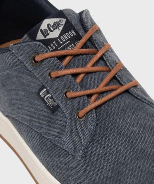Tennis en toile tige basse avec lacets ronds homme - Lee Cooper vue6 - LEE COOPER - GEMO