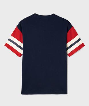 Tee-shirt manches courtes imprimé garçon - Camps United vue4 - CAMPS - GEMO