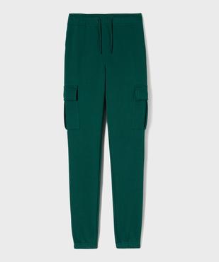 Pantalon de jogging coupe cargo garçon vue1 - GEMO (JUNIOR) - GEMO