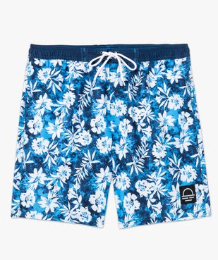Short de surf homme à motifs fleuris vue4 - GEMO (PLAGE) - GEMO