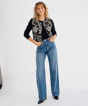 Gilet sans manches réversible femme vue4 - GEMO(FEMME PAP) - GEMO