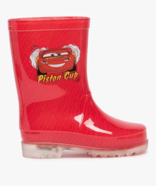 Bottes de pluie garçon avec motif sur la tige – Cars vue1 - CARS - GEMO