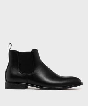 Boots Chelsea bout carré homme - Mario Baldano vue1 - MARIO BALDANO - GEMO