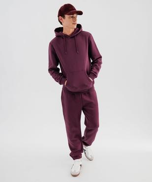 Sweat à capuche intérieur molletonné homme vue4 - GEMO 4G HOMME - GEMO