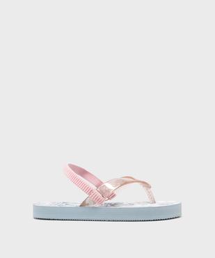 Tongs imprimés à entredoigts pailleté et bride élastique fille - Stitch vue2 - LILO & STITCH - GEMO