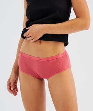 Boxers en coton stretch femme - Les Pockets Eco Dim (lot de 3) vue4 - DIM - GEMO