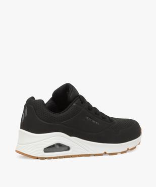 Baskets femme unies à lacets et semelle bulle d’air – Skechers vue4 - SKECHERS - GEMO