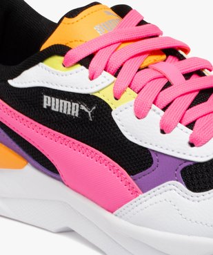 Baskets femme en mesh contrasté et à lacets style running - Puma vue6 - PUMA - GEMO