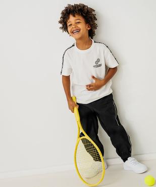 Pantalon de jogging en toile parachute garçon vue5 - GEMO (ENFANT) - GEMO