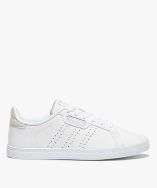 Baskets femme unies à lacets – Adidas Courtpoint Base vue1 - ADIDAS - GEMO