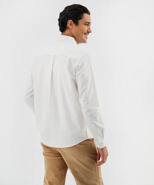 Chemise coton col boutonné homme - LuluCastagnette vue4 - LULUCASTAGNETTE - GEMO