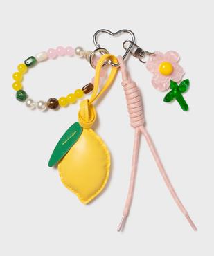 Porte-clés avec pampilles esprit estival vue1 - GEMO (ACCESS) - GEMO