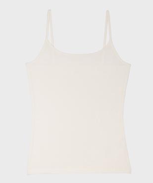 Débardeur uni à fines bretelles femme vue12 - GEMO(FEMME PAP) - GEMO