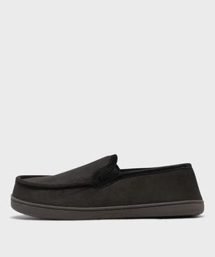 Chaussons en velours forme mocassins homme - Isotoner vue3 - ISOTONER - GEMO