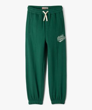 Pantalon de jogging intérieur molletonné garçon - Camps United vue1 - CAMPS GEMO FOR GOOD - GEMO