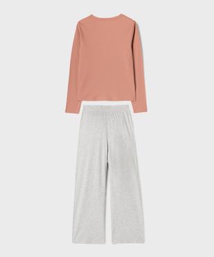 Pyjama 2 pièces fille vue3 - GEMO 4G FILLE - GEMO