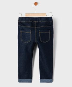 Jegging à taille réglable et revers bébé fille vue5 - GEMO(BEBE DEBT) - GEMO