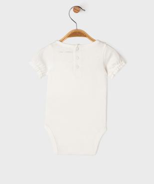 Ensemble 3 pièces bébé fille body, blouse et culotte vue6 - GEMO(BB COUCHE) - GEMO
