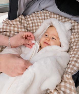 Combinaison pilote en fourrure imitation à capuche bébé vue7 - GEMO(BB COUCHE) - GEMO