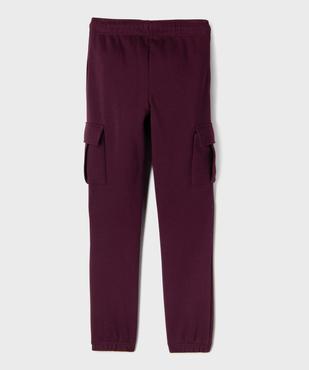 Pantalon de jogging coupe cargo garçon vue3 - GEMO (JUNIOR) - GEMO