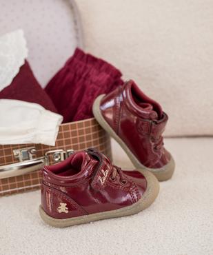 Chaussures premiers pas vernies faciles à enfiler bébé fille - LuluCastagnette vue7 - LULUCASTAGNETTE - GEMO