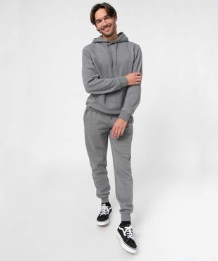 Sweat à capuche intérieur molletonné homme vue5 - GEMO 4G HOMME - GEMO