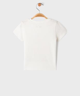 Tee-shirt manches courtes à message bébé garçon vue3 - GEMO 4G BEBE - GEMO