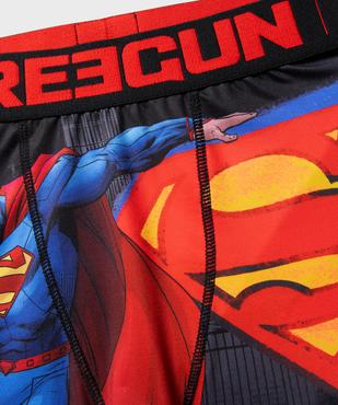 Boxer en microfibre ultra stretch imprimée garçon - Freegun x Superman vue2 - FREEGUN - GEMO