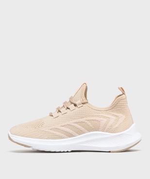 Baskets basses running en mesh à lacets femme - Valentina Baldano vue3 - VALENTINA BALDA - GEMO