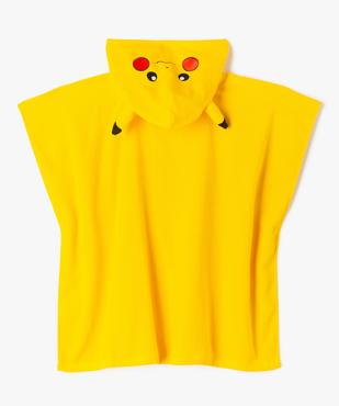 Cape de bain à capuche forme poncho enfant - Pokémon vue3 - POKEMON - GEMO