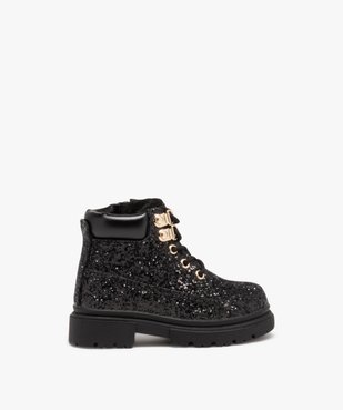 Boots fille fourrées dessus à strass  vue1 - GEMO(BEBE DEBT) - GEMO