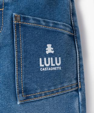 Jean coupe mom avec poches plaquées bébé garçon - LuluCastagnette vue3 - LULUCASTAGNETTE - GEMO
