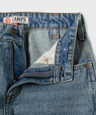 Jean Baggy avec surpiqûres aux genoux garçon - Camps United vue2 - CAMPS GEMO FOR GOOD - GEMO
