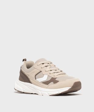 Baskets en mesh avec épaisse semelle garçon - 5 Miles vue2 - 5 MILES - GEMO