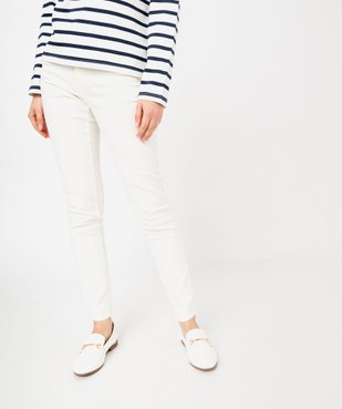 Pantalon coupe Slim taille normale femme vue1 - GEMO 4G FEMME - GEMO
