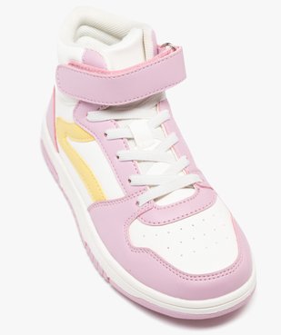 Baskets montantes multicolores fille vue5 - 5 MILES GEMO FOR GOOD - GEMO