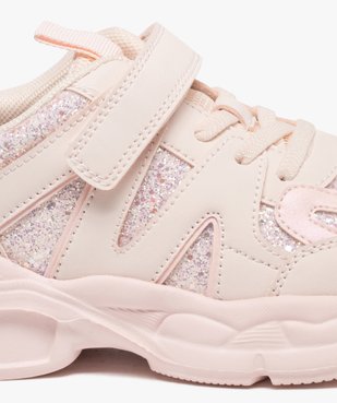 Baskets basses dad shoes à paillettes fille vue6 - LOVELY WINGS GEMO FOR GOOD - GEMO