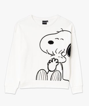 Sweat ample avec motif Snoopy femme - Peanuts vue4 - SNOOPY - GEMO