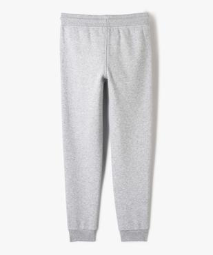Pantalon de jogging avec intérieur molletonné garçon vue3 - GEMO (JUNIOR) - GEMO