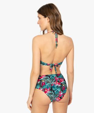 Haut de maillot de bain femme forme bandeau à armatures vue2 - GEMO (PLAGE) - GEMO